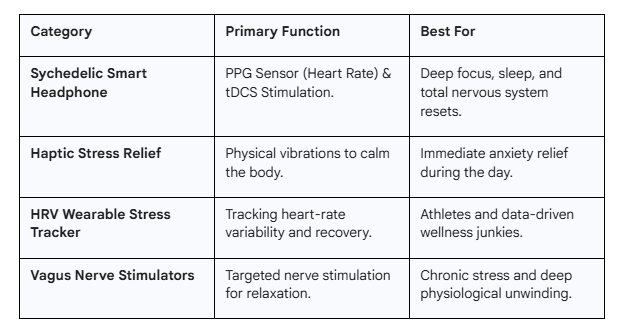 Finding Your Fit: Which Stress Wearable is Right for You?